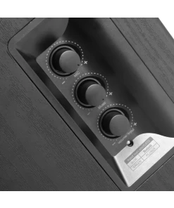 רמקולים מדפיים עם כניסות מיקרופון לשימוש ביתי או לאירועים בצבע שחור Edifier | EDF100048b | R1580MB - Active 2.0 Bookshelf Speaker Set