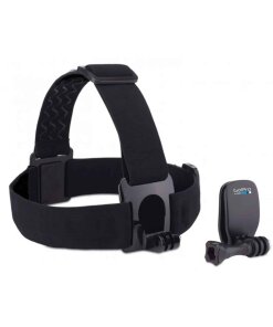רצועת ראש + תופסן לכובע למצלמות GoPro מאפשרת התאמה מלאה לגדלים שונים GoPro | 171250H