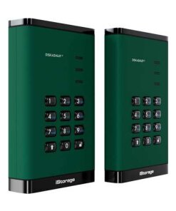 כרטיס לזיכרון נייד מוצפן מעוצב iStorage 5060220254640 IS-DA3-256-SSD-4000-GN diskAshur3 SSD 256-bit 4TB - Green