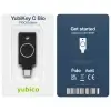YubiKey C Bio – מפתח אבטחה ביומטרי USB-C | אבטחת FIDO2 מתקדמת