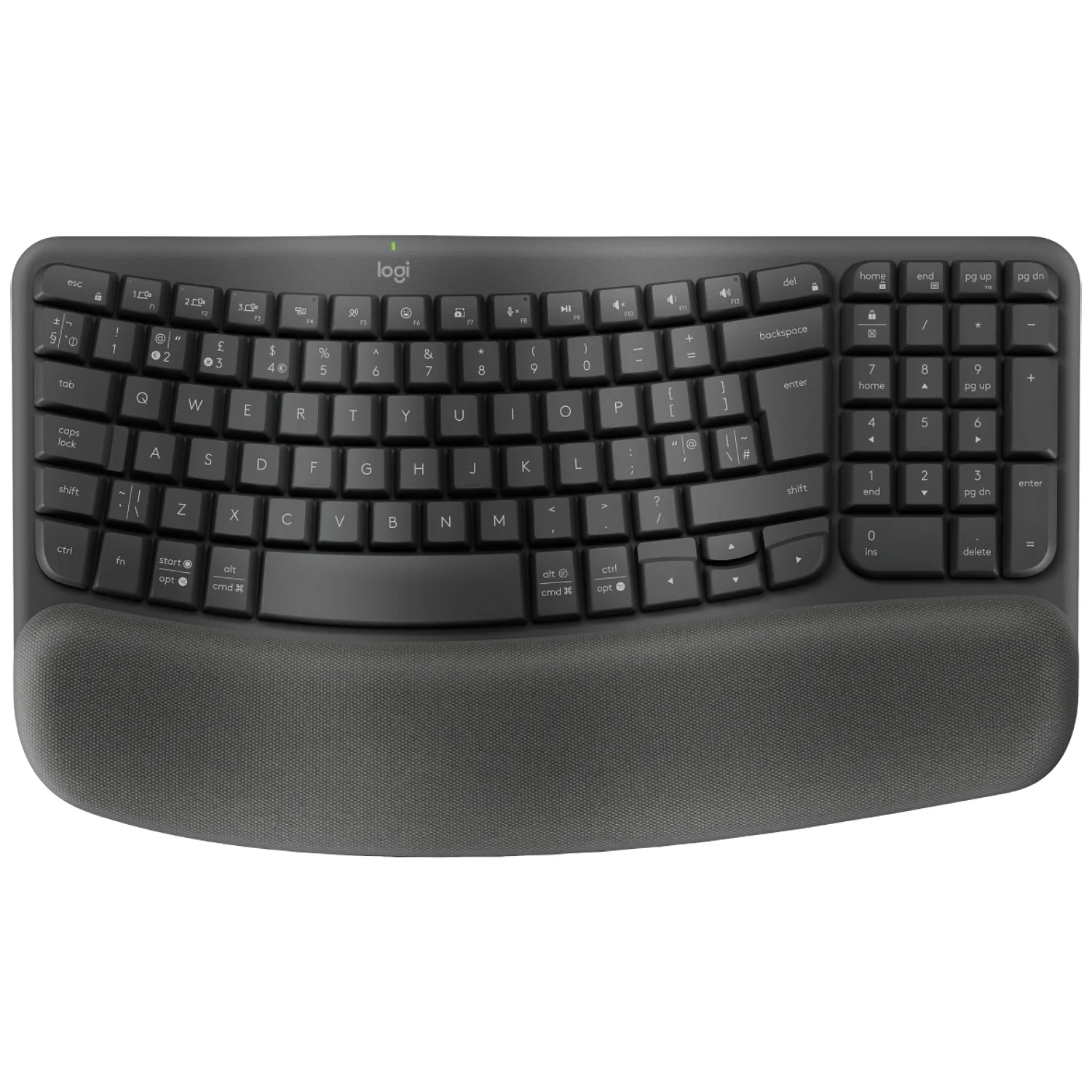 Logitech Wave Keys Ergonomic Wireless (1)