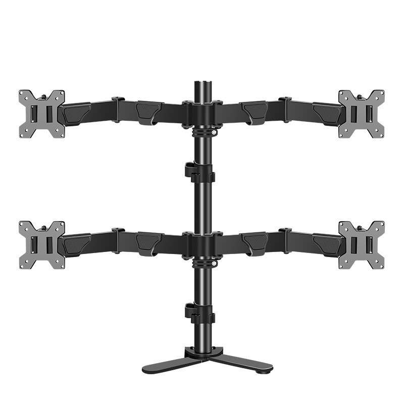 זרוע שולחנית ל 4 מסכים Heavy Duty עד מסך 32 -3